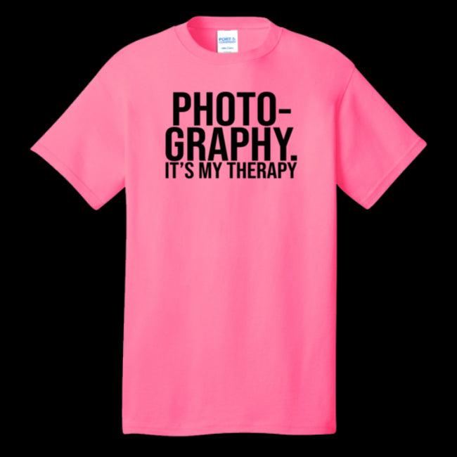 Photography It's My Therapy T-Shirt