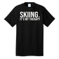 Skiing It's My Therapy T-Shirt
